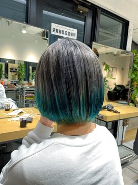 エイト 藤沢店(EIGHT fujisawa) EIGHT 藤沢 福 優 ショートボブ＆グラデーションカラー