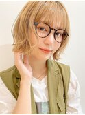 まとまるボブ/柔らかベージュ