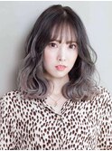 バレイヤージュ_外ハネボブセクションカラー_98922