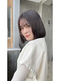 顔周りボブ