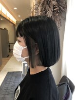 ベルバイヘアスイッチ(by hairswitch)&nbsp;ミニボブにグレージュインナー