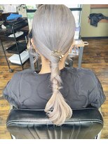 ガルボ ヘアー(garbo hair)&nbsp;ゆるふわヘアアレンジ10代20代30代ヘアセットアレンジ