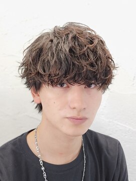 フィフス 原宿(fifth) 波巻きパーマツーブロックマッシュツイストスパイラルパーマ