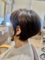 ヘアーズファイン(hair's fine) コク艶は大人女性の鉄則ショートボブ