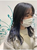 インナーカラー/ラベンダー
