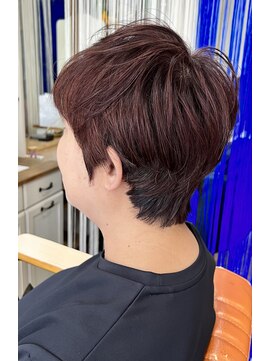 イノセンツ(Innocent'S) ミセス/ショート/オレンジカラー/白髪染め