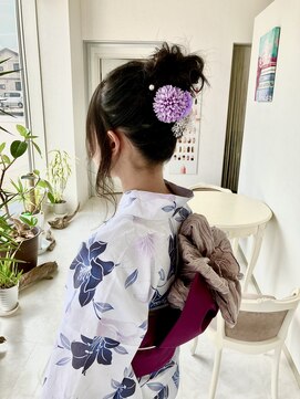 マジックデイズ(Magic Days) アップスタイル　お団子ヘア