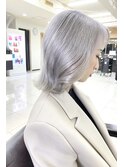 ～シルバーカラーくびれボブ～【Ria 大阪 梅田】