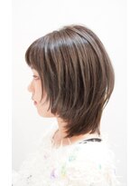 ヘアサロン アンフェール(Hair Salon Amfaire) 小林/ウルフレイヤー/ブルーグレージュ