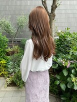 アリ 葛西店(ALi)&nbsp;オレンジブラウン｜葛西髪質改善｜葛西縮毛矯正｜葛西白髪ぼかし