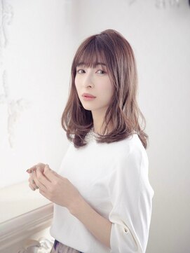 アフロディーテギンザ 日本橋人形町店(APHRODITE GINZA) フルバング/似合わせカット/レッドブラウン/30代40代/人形町