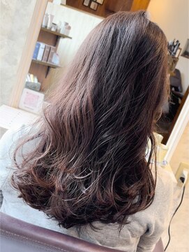 ヘアーエポック(hair epoque) 30代40代50代透明感アッシュグレー大人美人