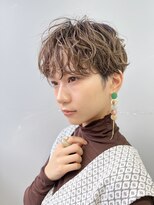 ヴェイン 渋谷(vain)&nbsp;メンズライク/アッシュベージュ/マッシュパーマ