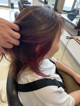 ノリス 幕張(Noris) 白髪ぼかしハイライト【20代30代40代】大人可愛いインナーカラー