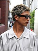 ストリートハイトーンメンズスパイキーショート