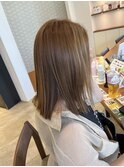 【福岡】ブリーチなしミルクティーベージュ