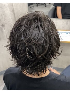 ビカムメンズヘアー 栄店(become men's hair) 柔らかい無造作シャドウウルフ