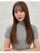 エジョン 八幡山店(Aejon)&nbsp;イメチェン/似合わせカット/フルバング/レッドブラウン/八幡山