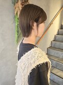 伸ばしかけショート→ミニボブ