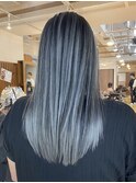バレイヤージュ　白髪ぼかし　20代　30代　40代