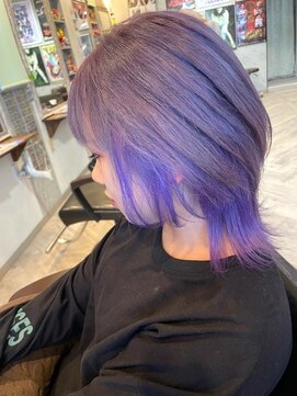 ヘア メイク ココ(hair make coco) ウキウキ★パープルヘア