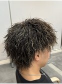 ツイストスパイラルパーマツイストパーマメンズマッシュパーマ