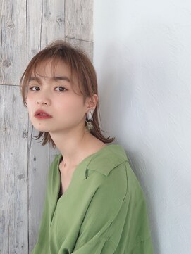 ベルヘアーデザイン 堺東(Belle hair Design) 切りっぱなし/ミディアム