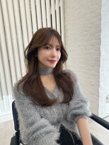 アマトウキョウ アユンチェ(AMA TOKYO×AYUNCHE)&nbsp;韓国スタイル/ナチュラルくびれヘア_くびれ巻き_レイヤーカット