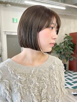 ノエ(noe)&nbsp;イメチェン/ホワイトブロンド/外ハネボブ/美髪/栄/矢場町r86