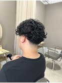 フェード×パーマ