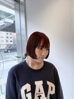 ウタリ(utari)&nbsp;ワインレッド【難波 桜川/ブリーチなしWカラー】