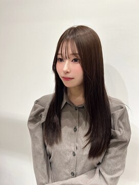 ジーナ 大阪茨木(Zina) 髪質改善カラー、レイヤーカット♪