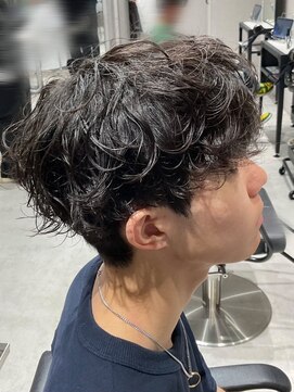 ロルカ 池袋店(Rolka) 【波シャドウパーマ】マッシュ/メンズパーマ/メンズカット/池袋