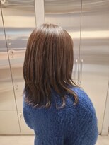 オーガニック リブ 川越(organic+live)&nbsp;オンブレグレージュオリーブベージュくびれミディ大人美人