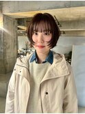 髪質改善　くびれヘア　アプリコットオレンジ　ハイライトカラー