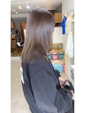 オリビアヘアー(OLIVIA HAIR) ブリーチなし透明感ミルクティー