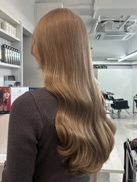 ペレ 渋谷(PELE) ミディアムヘア/暗めカラー/グランマッシュ/渋谷