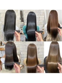 HELIA【ヘリア】【3月5日NEW OPEN（予定）】の写真/髪の状態に合わせた施術で、髪が傷まずナチュラルな仕上がりに。つい触れたくなる指通り滑らかな質感へ♪