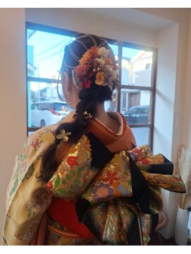 ローレン(LOREM) 成人式ヘア1.18着物