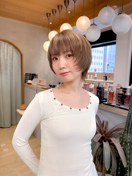 ロンドアジュール 横浜(Lond azur) ハッシュボブ/ハッシュカット/レイヤーカット/前髪イメチェン