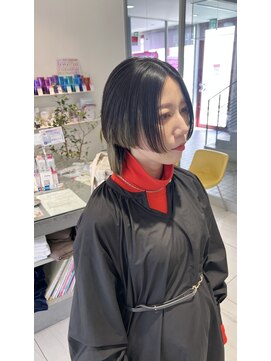 ステラ ヘア デザイン サロン(STELLA hair design salon) モードスタイル　かっこいい女子　デザインカラー　【杉若】