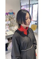 ステラ ヘア デザイン サロン(STELLA hair design salon) モードスタイル かっこいい女子 デザインカラー 【杉若】