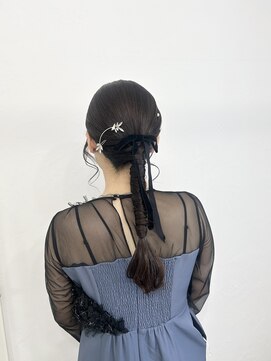 ヘアセットサロン クリアリティ(clarity) タイトねじりダウンスタイル