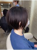 大人ショートボブ 【大人ショート/髪質改善/吉祥寺/縮毛矯正】