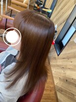 ルネッサンスヘアー ラファエロ(RAFFAELLO) 艶々グレーカラー ベージュブラウン うる艶カラー