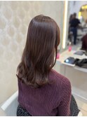 20代３０代大人気艶々ピンクブラウンカラー／上大岡／艶髪／美髪