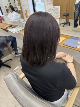 ルプラ アンテ(le-pla Ante) ブリーチなしで叶う！ココアブラウン