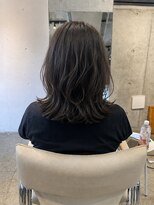 エインアンリー 明治神宮前(AIN.ANLY.)&nbsp;ミディアムパーマ、ミディアムゆるめパーマ、ニュアンスパーマ
