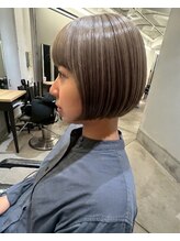 オーク あざみ野(OAK)&nbsp;ミニボブ×ベージュ