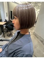 オーク あざみ野(OAK) ミニボブ×ベージュ